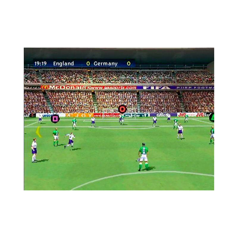 اسکرین شات و تصویر گیم‌پلی بازی FIFA 2000 مخصوص پلی استیشن وان (PS1) تصویر شماره 5