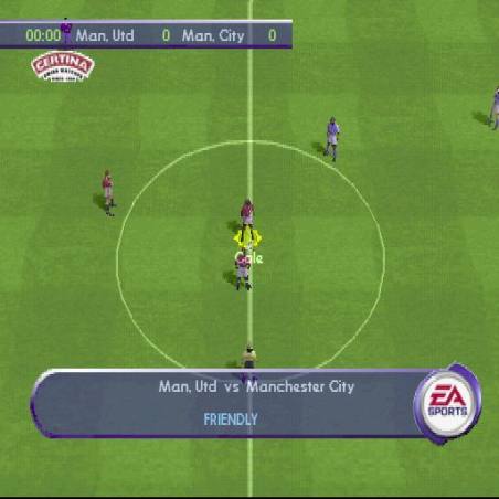 اسکرین شات و تصویر گیم‌پلی بازی FIFA 2001 مخصوص پلی استیشن وان (PS1) تصویر شماره 1