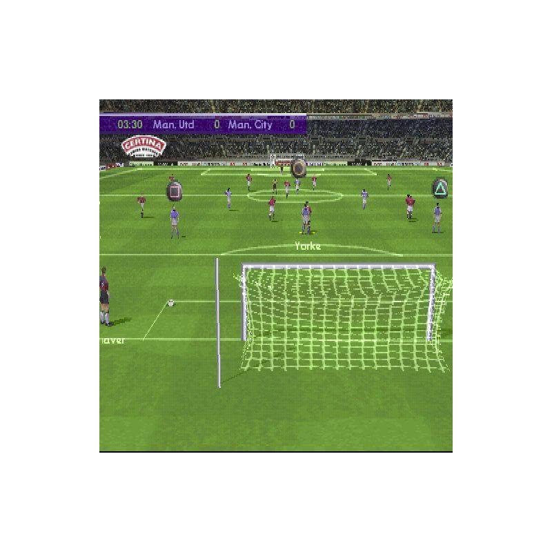 اسکرین شات و تصویر گیم‌پلی بازی FIFA 2001 مخصوص پلی استیشن وان (PS1) تصویر شماره 2
