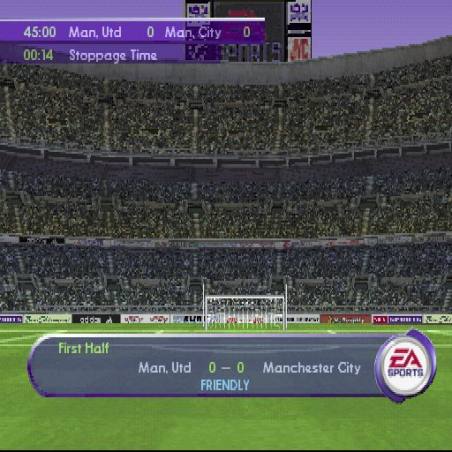 اسکرین شات و تصویر گیم‌پلی بازی FIFA 2001 مخصوص پلی استیشن وان (PS1) تصویر شماره 3