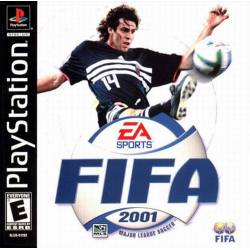 کاور بازی FIFA 2001 مخصوص پلی استیشن وان (PS1)