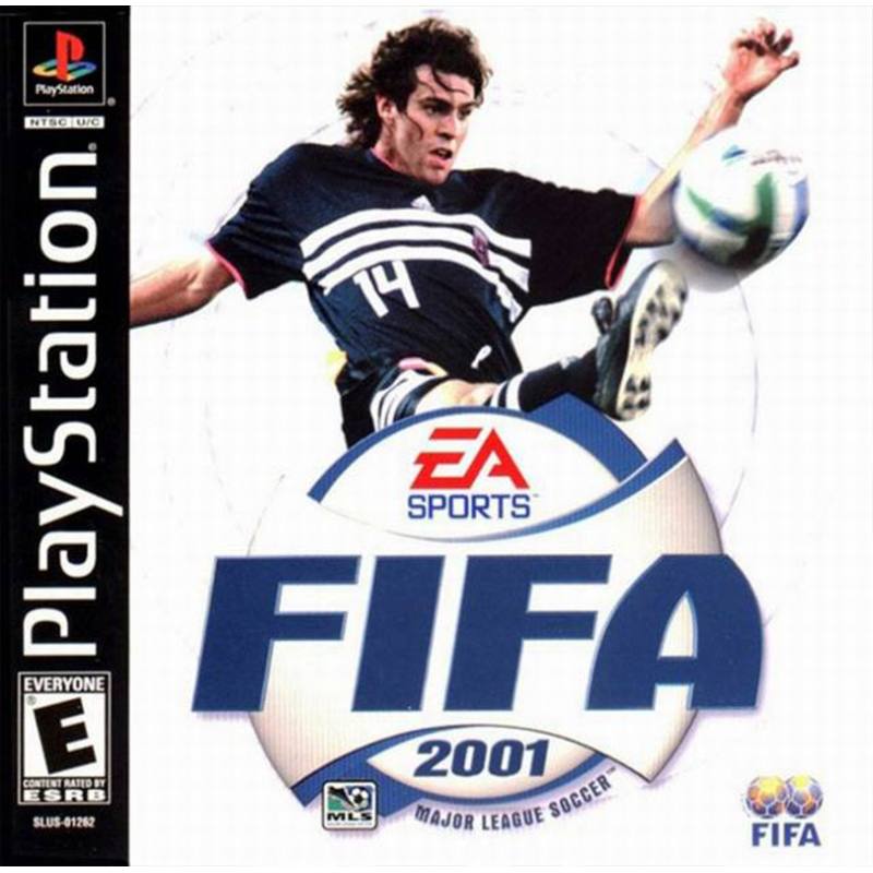 کاور بازی FIFA 2001 مخصوص پلی استیشن وان (PS1)