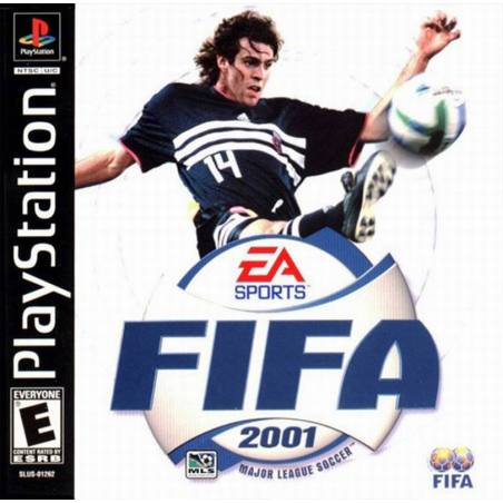 کاور بازی FIFA 2001 مخصوص پلی استیشن وان (PS1)