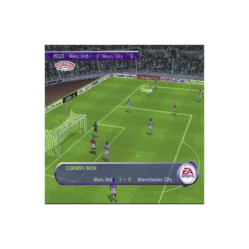 اسکرین شات و تصویر گیم‌پلی بازی FIFA 2001 مخصوص پلی استیشن وان (PS1) تصویر شماره 6
