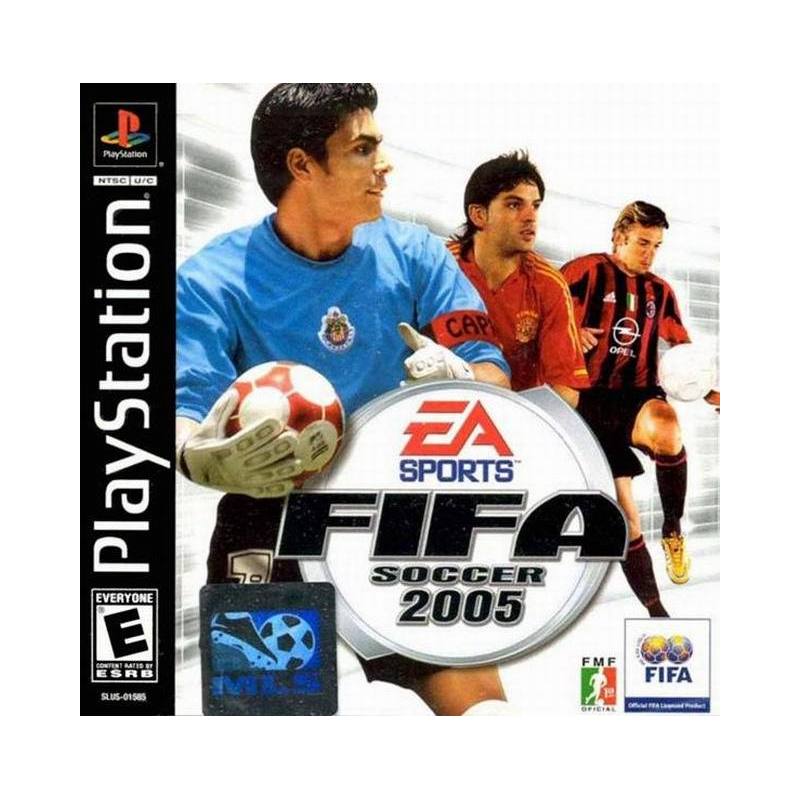 کاور بازی FIFA Soccer 2005 مخصوص پلی استیشن وان (PS1)
