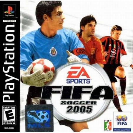 کاور بازی FIFA Soccer 2005 مخصوص پلی استیشن وان (PS1)
