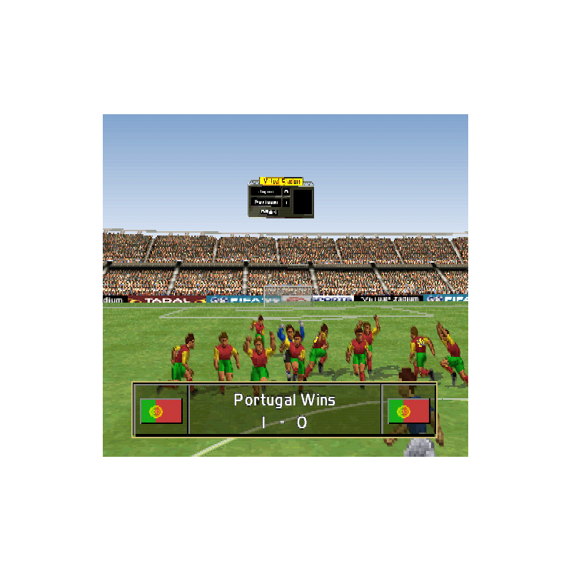 اسکرین شات و تصویر گیم‌پلی بازی FIFA Soccer 96 مخصوص پلی استیشن وان (PS1) تصویر شماره 6