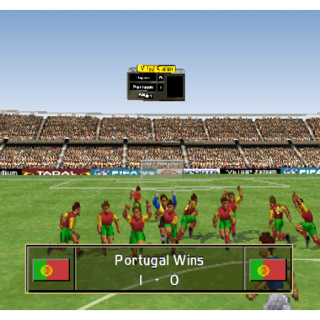اسکرین شات و تصویر گیم‌پلی بازی FIFA Soccer 96 مخصوص پلی استیشن وان (PS1) تصویر شماره 6