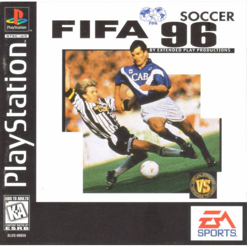 کاور بازی FIFA Soccer 96 مخصوص پلی استیشن وان (PS1)