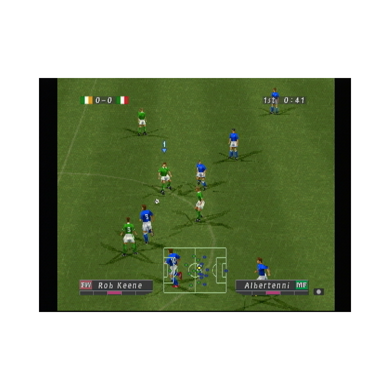اسکرین شات و تصویر گیم‌پلی بازی Winning Eleven 4 مخصوص پلی استیشن وان (PS1) تصویر شماره 1