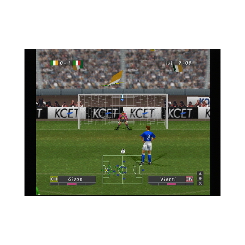 اسکرین شات و تصویر گیم‌پلی بازی Winning Eleven 4 مخصوص پلی استیشن وان (PS1) تصویر شماره 6