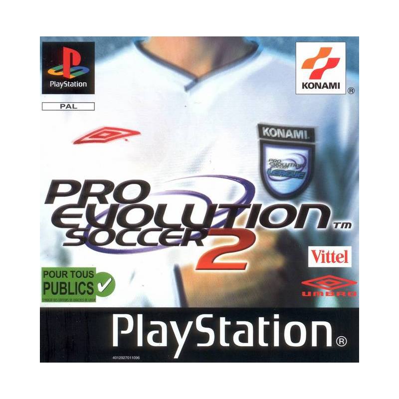 کاور بازی Pro Evolution Soccer 2 مخصوص پلی استیشن وان (PS1)