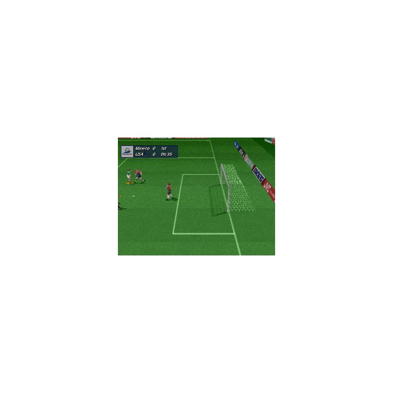 اسکرین شات و تصویر گیم‌پلی بازی World Cup 98 مخصوص پلی استیشن وان (PS1) تصویر شماره 2