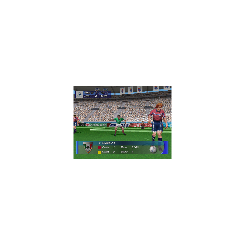 اسکرین شات و تصویر گیم‌پلی بازی World Cup 98 مخصوص پلی استیشن وان (PS1) تصویر شماره 4