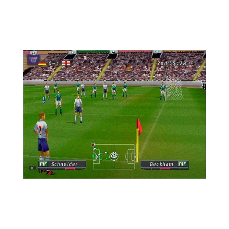 اسکرین شات و تصویر گیم‌پلی بازی World Soccer Jikkyou Winning Eleven 2000 مخصوص پلی استیشن وان (PS1) تصویر شماره 5