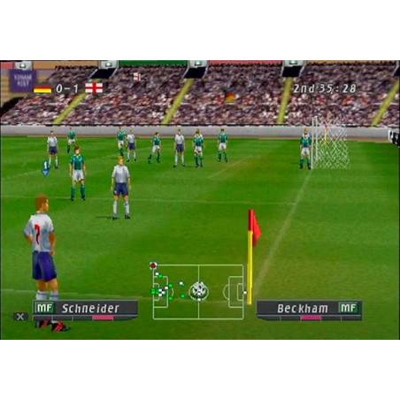 اسکرین شات و تصویر گیم‌پلی بازی World Soccer Jikkyou Winning Eleven 2000 مخصوص پلی استیشن وان (PS1) تصویر شماره 5