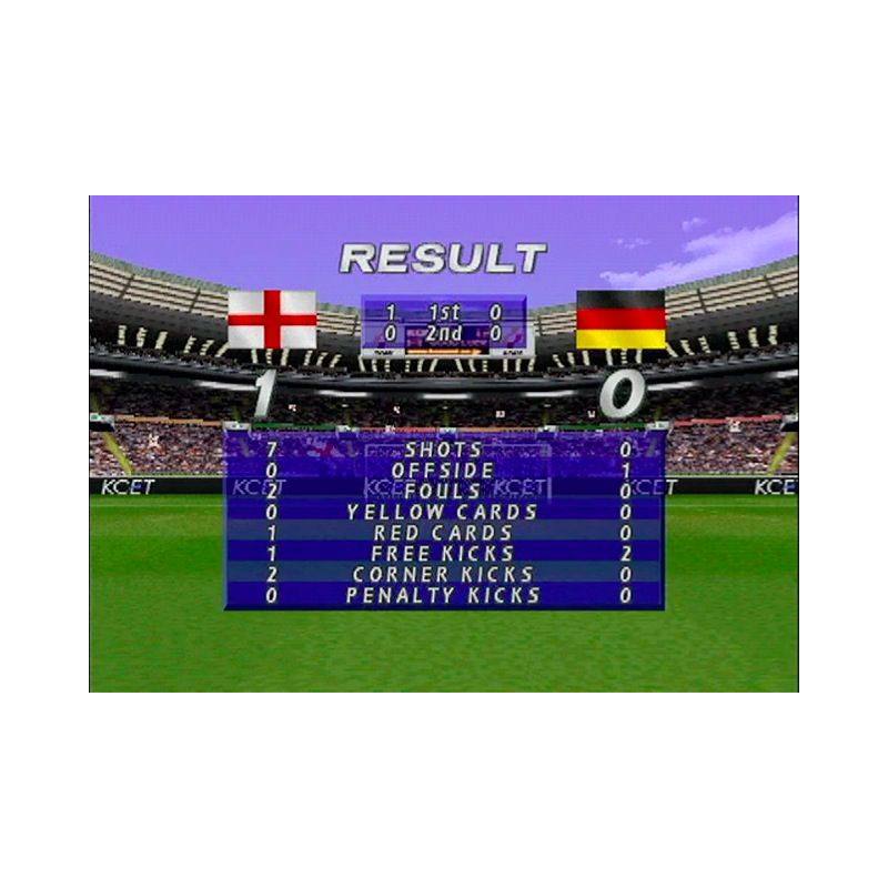 اسکرین شات و تصویر گیم‌پلی بازی World Soccer Jikkyou Winning Eleven 2000 مخصوص پلی استیشن وان (PS1) تصویر شماره 6