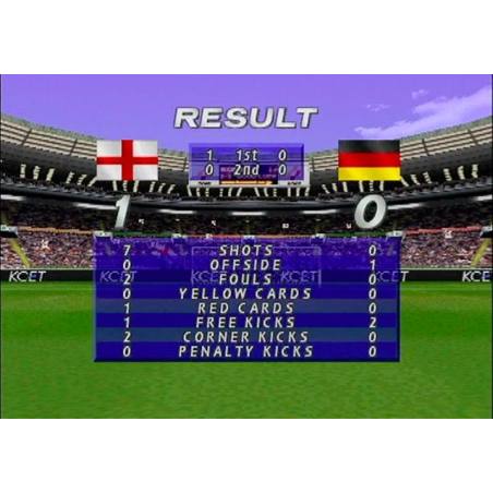 اسکرین شات و تصویر گیم‌پلی بازی World Soccer Jikkyou Winning Eleven 2000 مخصوص پلی استیشن وان (PS1) تصویر شماره 6