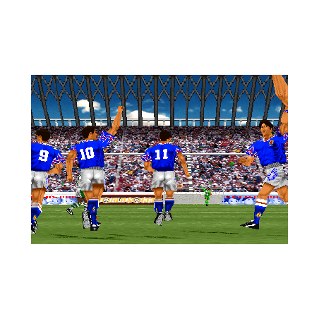 اسکرین شات و تصویر گیم‌پلی بازی World Soccer Jikkyou Winning Eleven 2000 مخصوص پلی استیشن وان (PS1) تصویر شماره 6