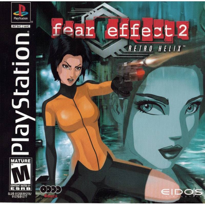 کاور بازی Fear Effect 2: Retro Helix مخصوص پلی استیشن وان (PS1)