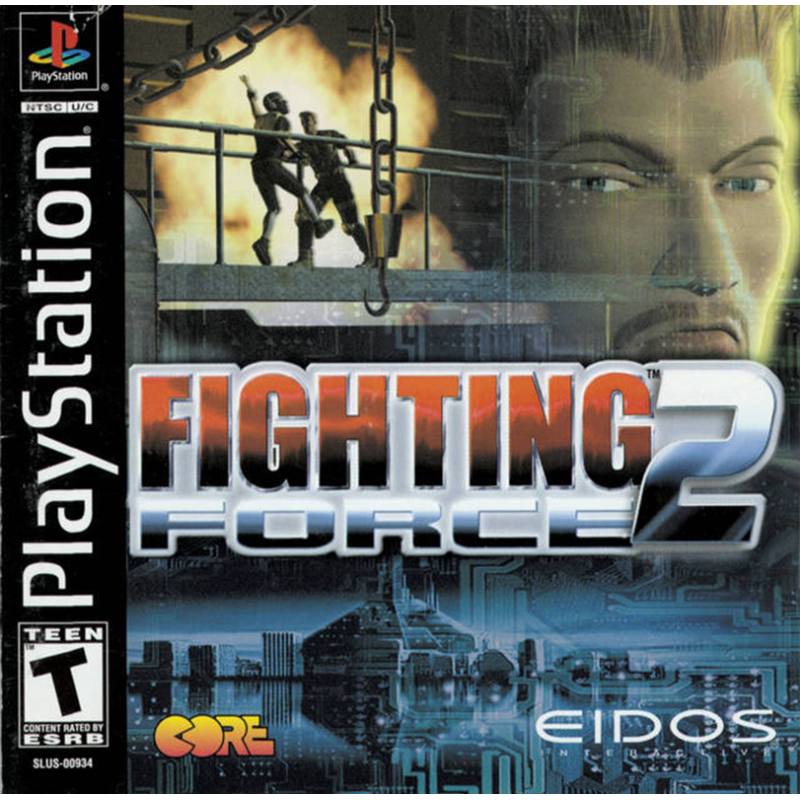 کاور بازی Fighting Force 2 مخصوص پلی استیشن وان (PS1)