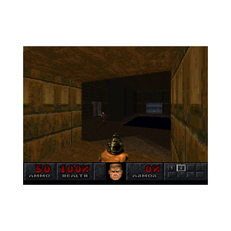 اسکرین شات و تصویر گیم‌پلی بازی Final DOOM مخصوص پلی استیشن وان (PS1) تصویر شماره 1
