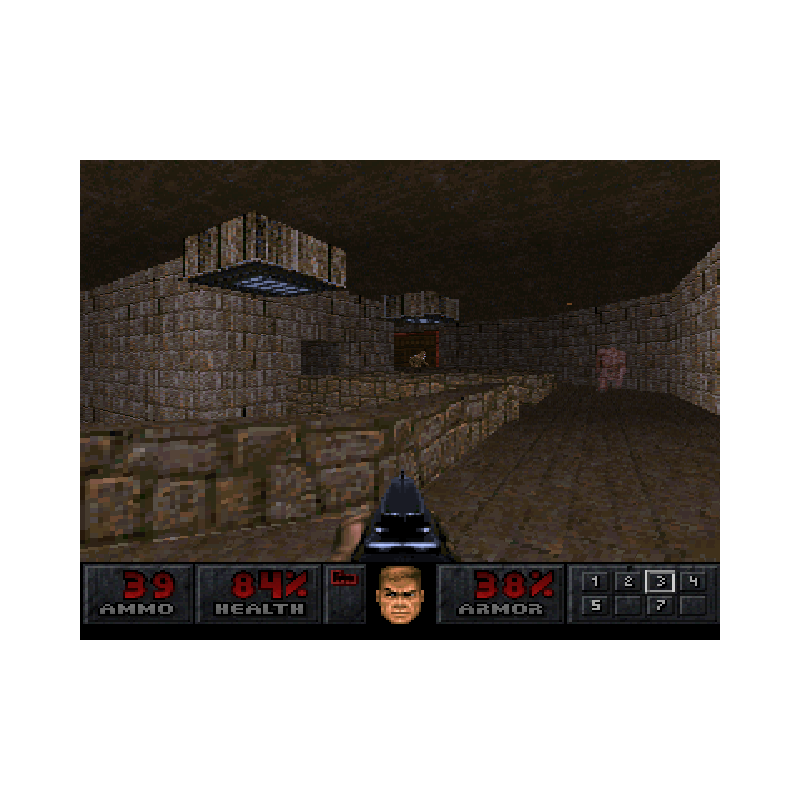اسکرین شات و تصویر گیم‌پلی بازی Final DOOM مخصوص پلی استیشن وان (PS1) تصویر شماره 2