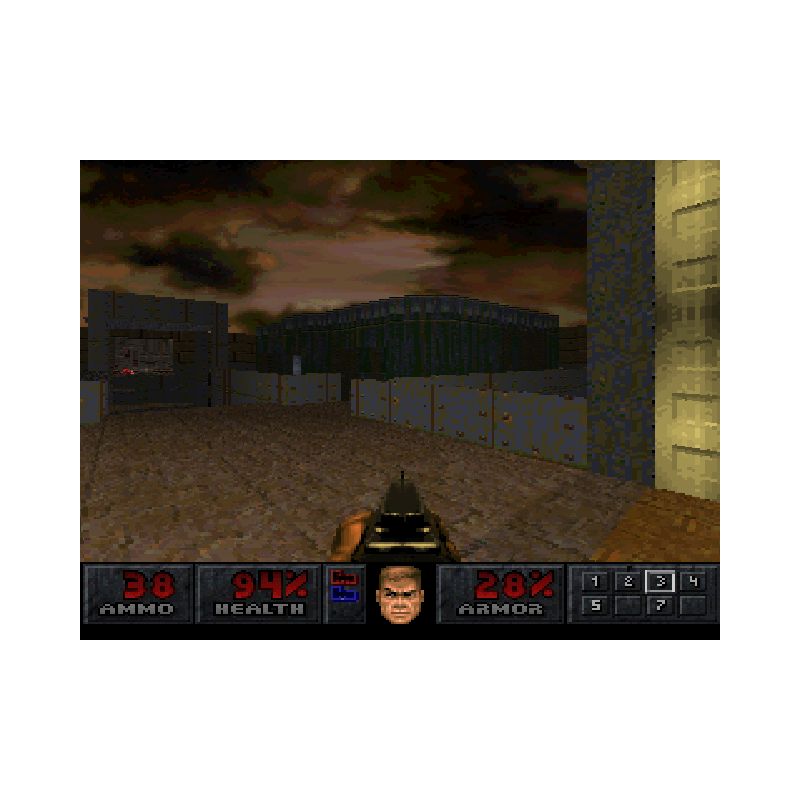اسکرین شات و تصویر گیم‌پلی بازی Final DOOM مخصوص پلی استیشن وان (PS1) تصویر شماره 3