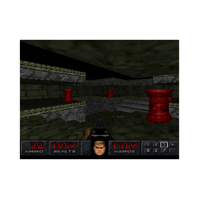 اسکرین شات و تصویر گیم‌پلی بازی Final DOOM مخصوص پلی استیشن وان (PS1) تصویر شماره 4