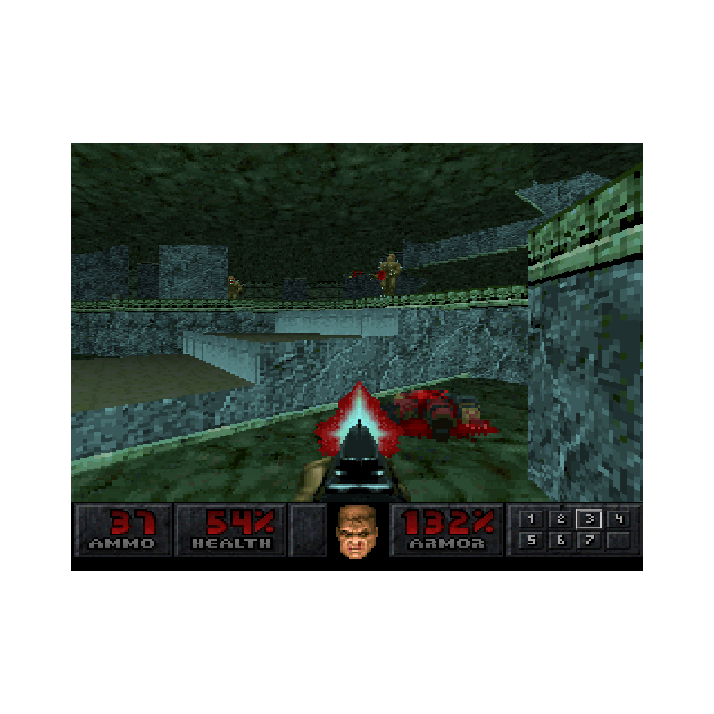 اسکرین شات و تصویر گیم‌پلی بازی Final DOOM مخصوص پلی استیشن وان (PS1) تصویر شماره 5