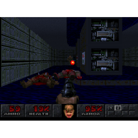 اسکرین شات و تصویر گیم‌پلی بازی Final DOOM مخصوص پلی استیشن وان (PS1) تصویر شماره 6