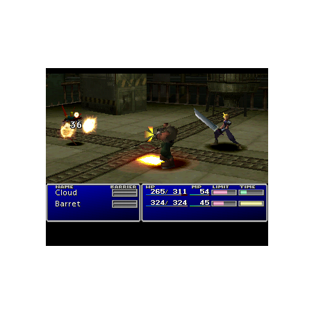 اسکرین شات و تصویر گیم‌پلی بازی Final Fantasy VII مخصوص پلی استیشن وان (PS1) تصویر شماره 2