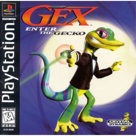 کاور بازی Gex: Enter the Gecko مخصوص پلی استیشن وان (PS1)