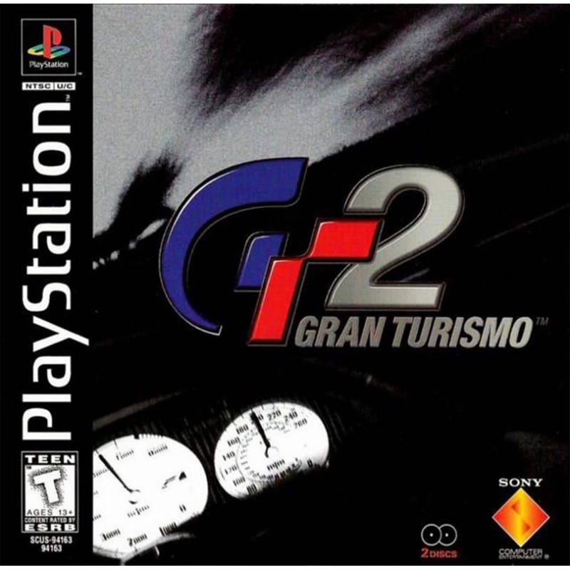 کاور بازی Gran Turismo 2 مخصوص پلی استیشن وان (PS1)