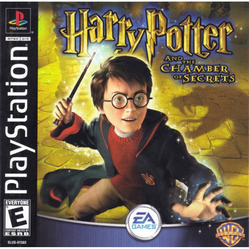 کاور بازی Harry Potter and the Chamber of Secrets مخصوص پلی استیشن وان (PS1)