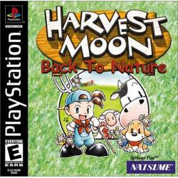 کاور بازی Harvest Moon: Back to Nature مخصوص پلی استیشن وان (PS1)
