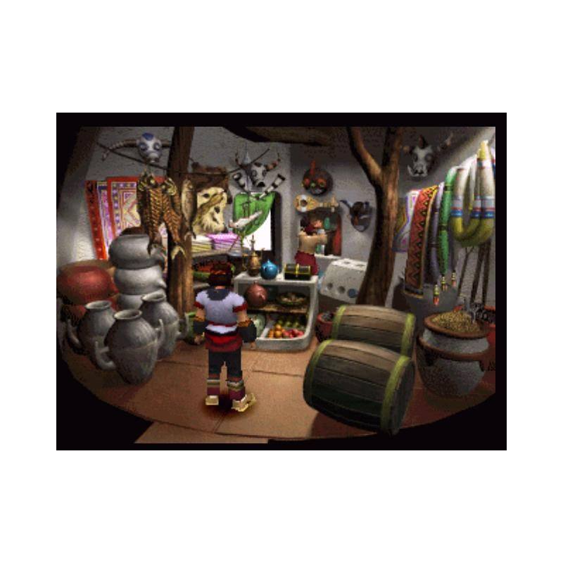 اسکرین شات و تصویر گیم‌پلی بازی Jade Cocoon: Story of the Tamamayu مخصوص پلی استیشن وان (PS1) تصویر شماره 3