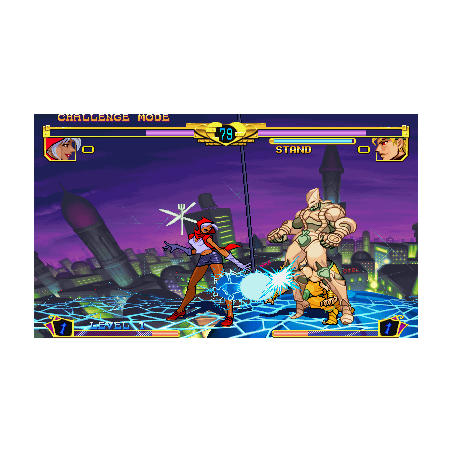 اسکرین شات و تصویر گیم‌پلی بازی JoJo's Bizarre Adventure مخصوص پلی استیشن وان (PS1) تصویر شماره 1