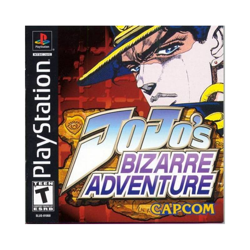 کاور بازی JoJo's Bizarre Adventure مخصوص پلی استیشن وان (PS1)
