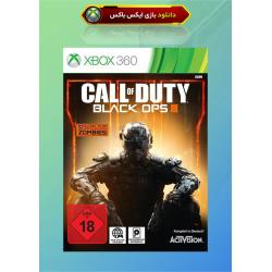 کاور بازی Call of Duty Black Ops 3 مخصوص ایکس باکس 360 جیتگ (Xbox 360 Jtag - RGH)