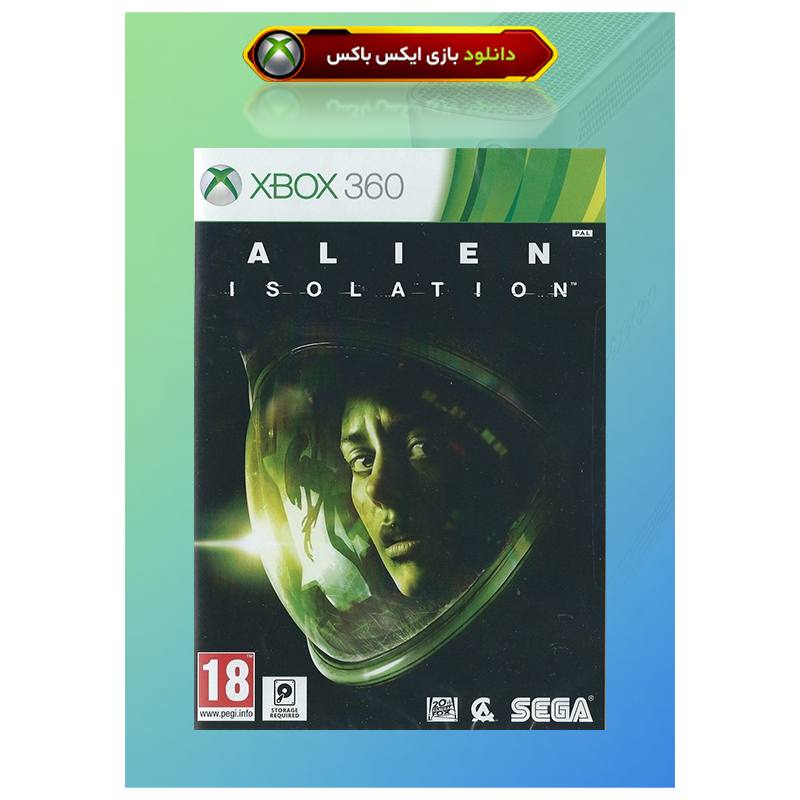 کاور بازی Alien Isolation مخصوص ایکس باکس 360 جیتگ (Xbox 360 Jtag - RGH)