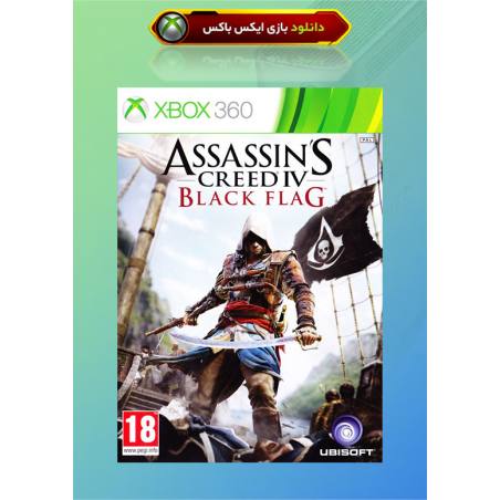 کاور بازی Assassins Creed Black Flag مخصوص ایکس باکس 360 جیتگ (Xbox 360 Jtag - RGH)
