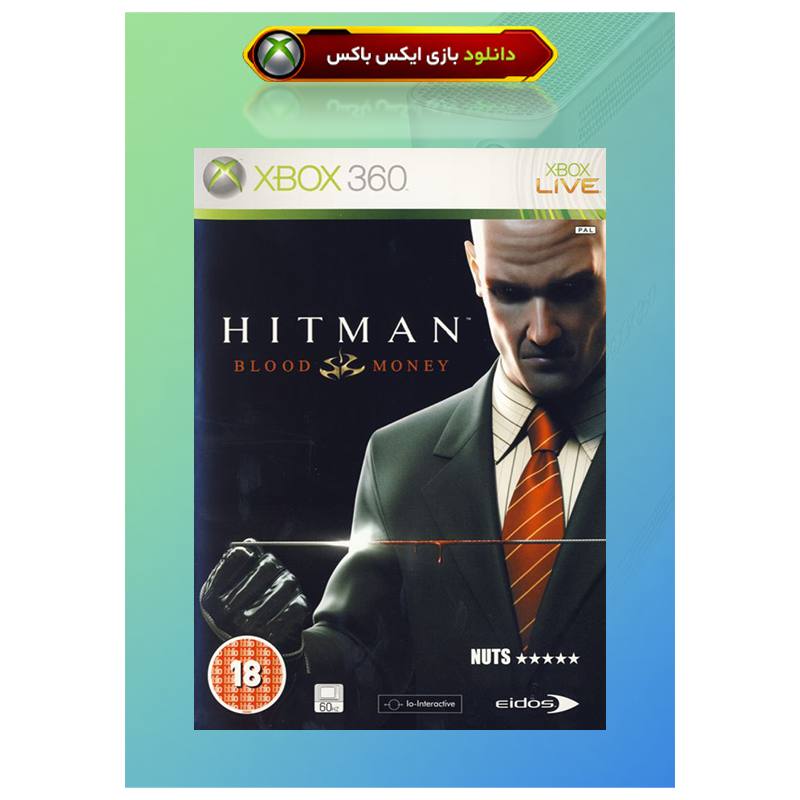 کاور بازی Hitman Blood Money مخصوص ایکس باکس 360 جیتگ (Xbox 360 Jtag - RGH)