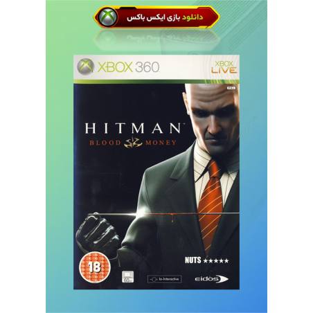 کاور بازی Hitman Blood Money مخصوص ایکس باکس 360 جیتگ (Xbox 360 Jtag - RGH)