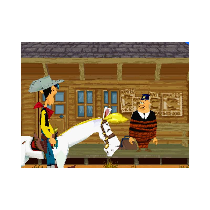 اسکرین شات و تصویر گیم‌پلی بازی Lucky Luke مخصوص پلی استیشن وان (PS1) تصویر شماره 2