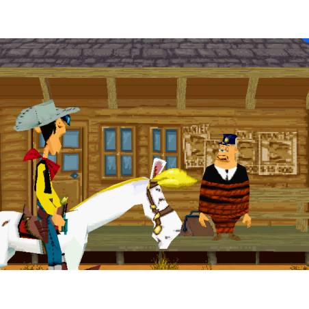 اسکرین شات و تصویر گیم‌پلی بازی Lucky Luke مخصوص پلی استیشن وان (PS1) تصویر شماره 2