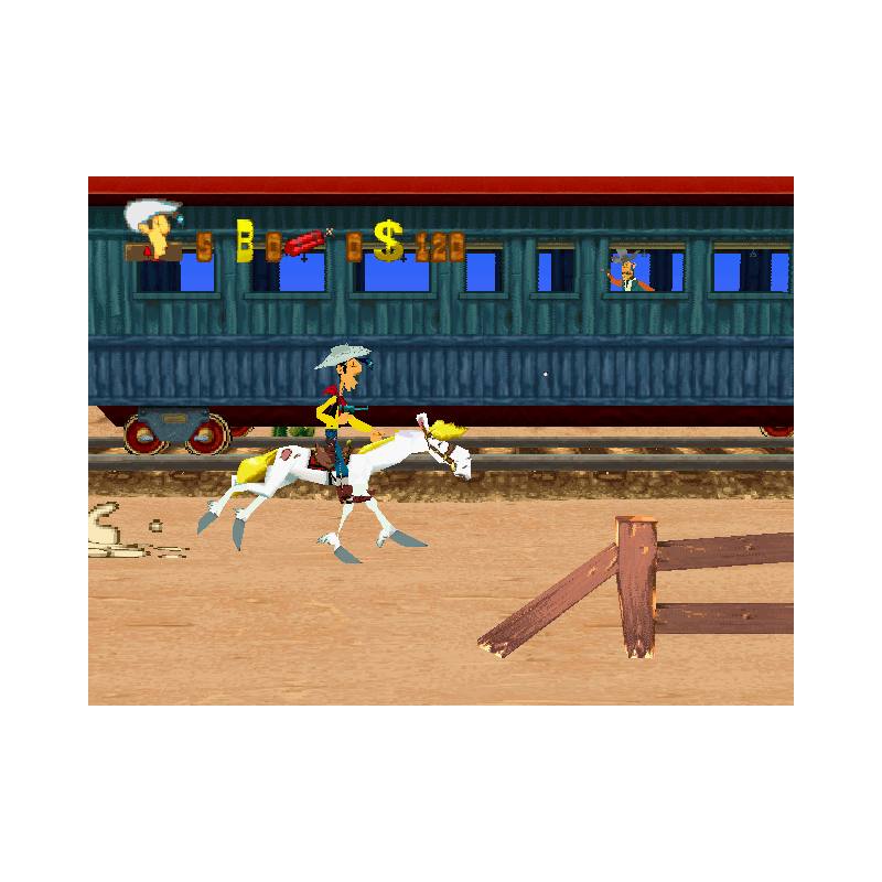 اسکرین شات و تصویر گیم‌پلی بازی Lucky Luke مخصوص پلی استیشن وان (PS1) تصویر شماره 3