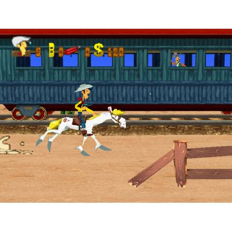 اسکرین شات و تصویر گیم‌پلی بازی Lucky Luke مخصوص پلی استیشن وان (PS1) تصویر شماره 3