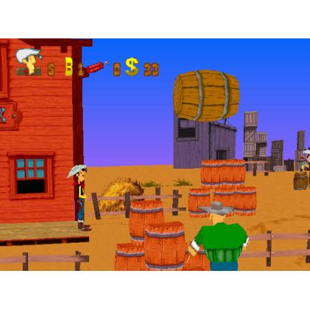 اسکرین شات و تصویر گیم‌پلی بازی Lucky Luke مخصوص پلی استیشن وان (PS1) تصویر شماره 5