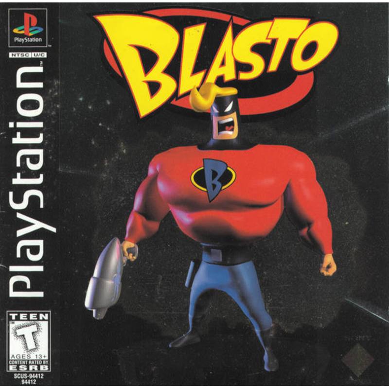 کاور بازی Blasto مخصوص پلی استیشن وان (PS1)